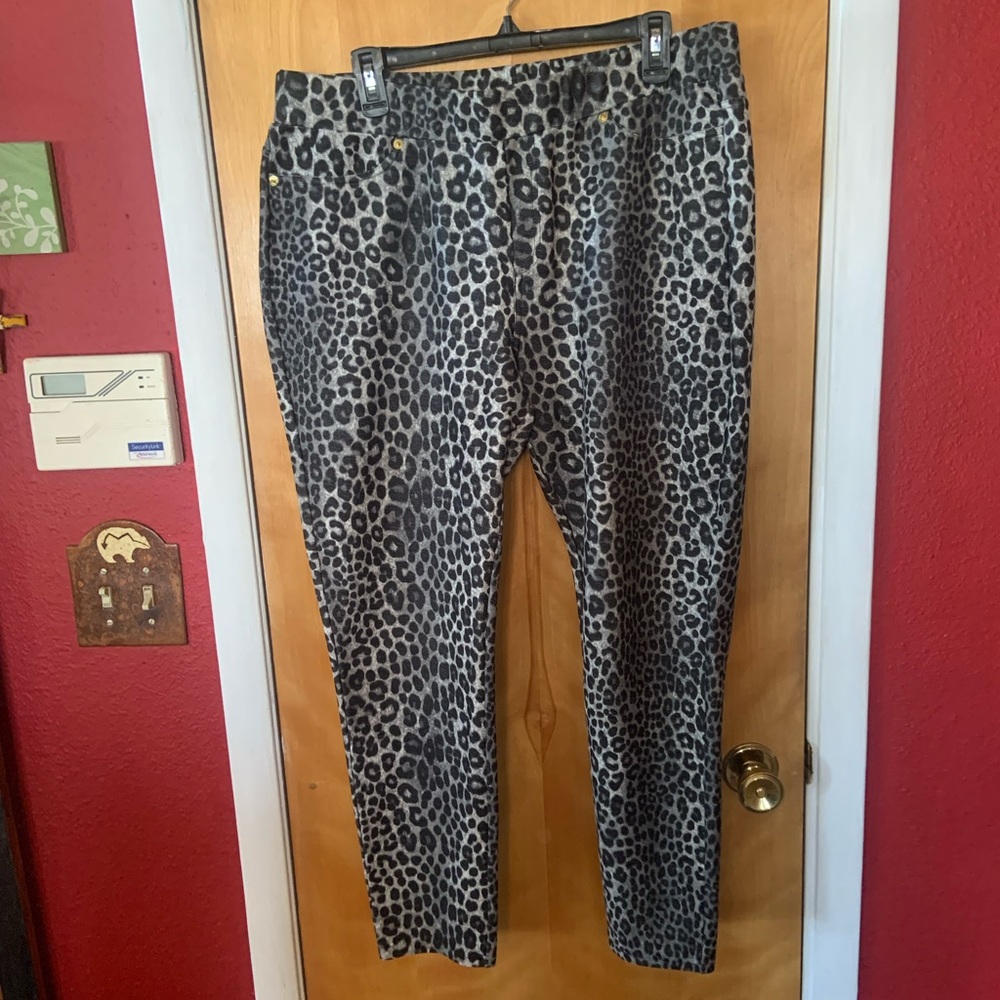 Leopard Print Pants
